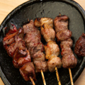 料理メニュー写真 やきとん盛り合わせ4本