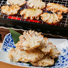 ズワイ蟹の浜焼き