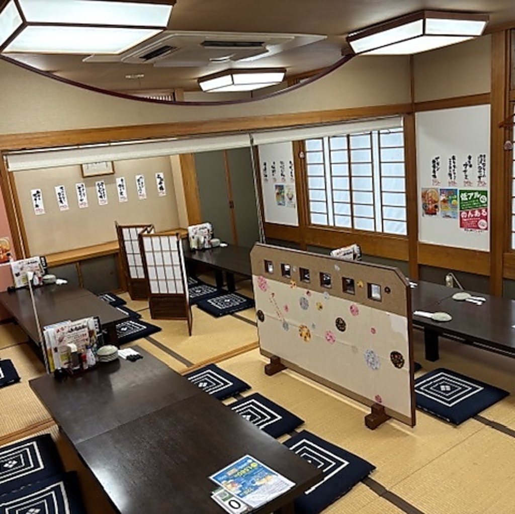 リラックスムードで楽しめるお席を各種ご用意♪打ち上げや会社宴会などにも◎ 