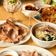 沖縄県産食材を使用したお料理の数々◎