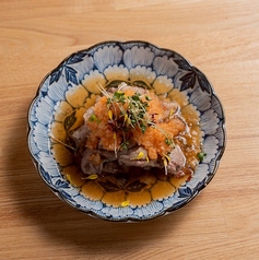 和牛の焼きしゃぶ~土佐酢鬼おろし~