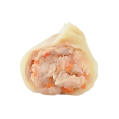 【羽根餃子】豚肉と海老と帆立の餃子（Seafood with pork dumplings）