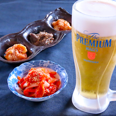 【ホルモンせんべろ】ホルモン・あかせん・センマイ・キムチ・ワンドリンク