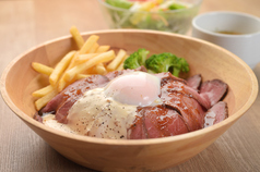 ローストビーフ丼