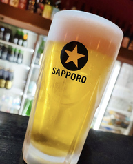 サッポロ黒ラベル　生ビール（中）