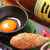 大将が丁寧に手作りした、こだわりのつくね！