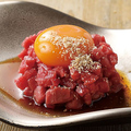 料理メニュー写真&nbsp;赤身ユッケ タレ
