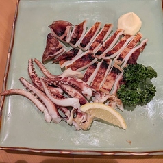 スルメイカ一夜干焼