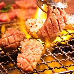 ライブ感溢れるガスロースターでわっしょい焼き肉♪