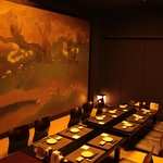 最大60名までOKな大広間あります！ゆったりとして席でくつろげます。