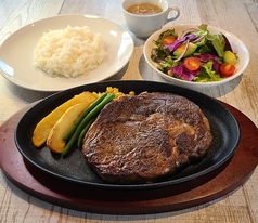 Aセット　　ステーキランチ160ｇ