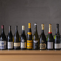 ワインなど種類豊富なドリンクを取り揃えております◎