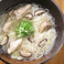 塩鶏麺（温かい鶏肉ソーメン）