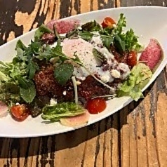 ビーツ入りキーマカレー