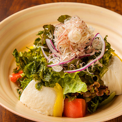 青さのりと豆腐サラダ