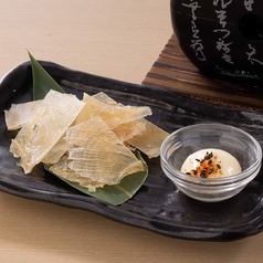 えいひれの卓上炭火炙り