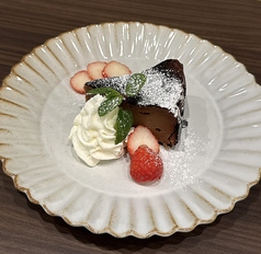 チョコバスクチーズケーキ