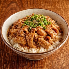 ミニつくね丼/もつ煮丼