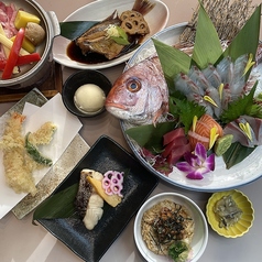 飲み放題付きも◎コースで鮮魚を堪能