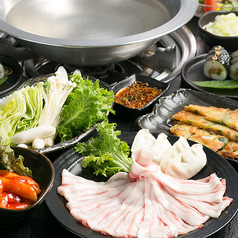サムギョプサル×韓国料理×しゃぶしゃぶ　香蘭　西院の写真2