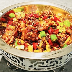麻辣鶏肉炒め