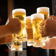 単品飲み放題あり！コースじゃなくても宴会OK