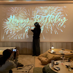 誕生日・記念日におすすめ！100インチプロジェクターでサプライズを！
