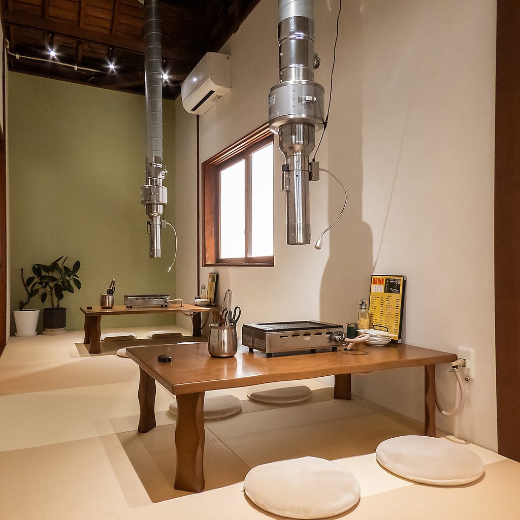 お座敷席ございます！お子様連れの方や、ゆっくりとくつろぎたい方におススメです！最大10名様までOK