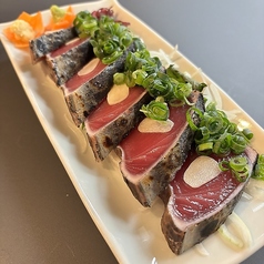 香ばしカツオのたたき