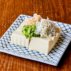 じゃこねぎ豆腐