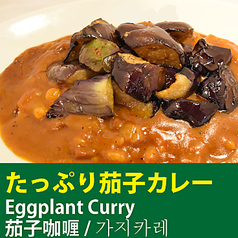 たっぷり茄子カレー