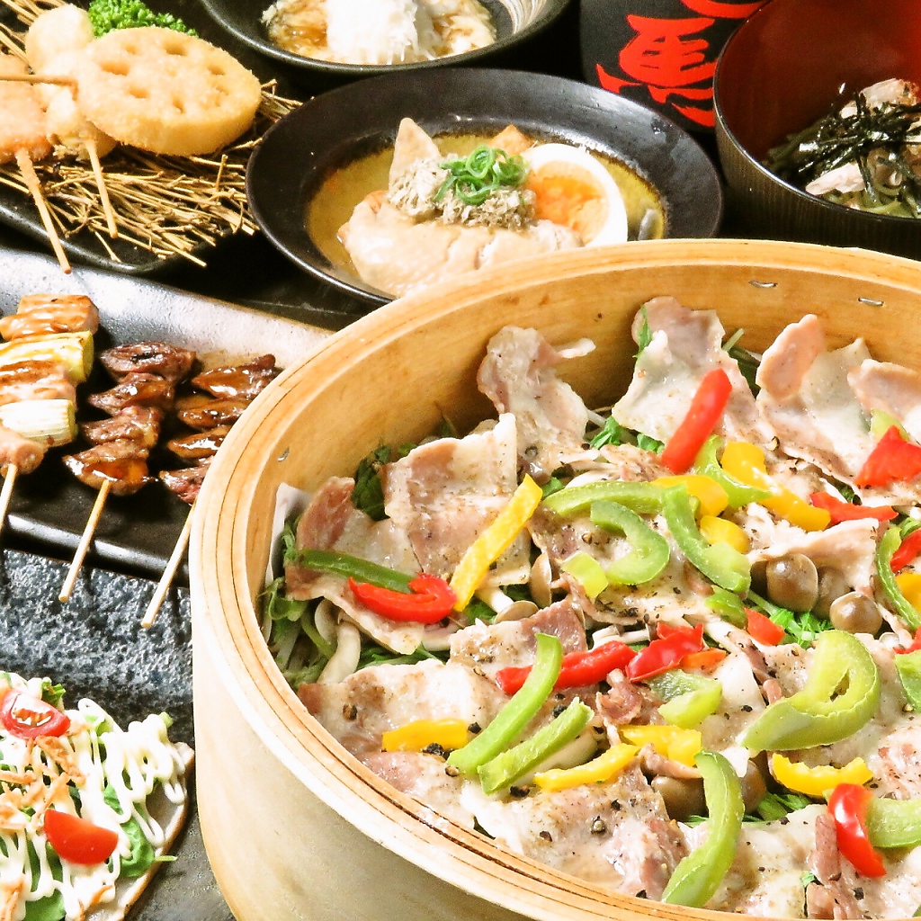 ボリューム◎×豪華なデラックスコース登場！全11品[Ｌｏ]90分飲み放題付5500円♪