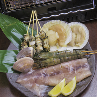 おでんだけじゃない！海鮮も特に浜焼きがオススメ！