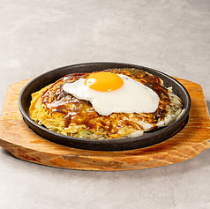 月見海鮮肉玉焼