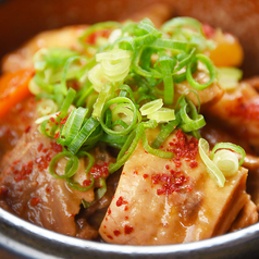ぶちの肉味噌きゅうり/ぶちのすじ煮込み
