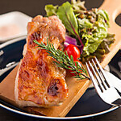 "マテ茶鶏"モモステーキ