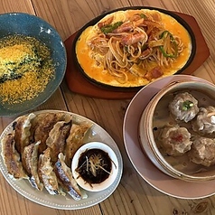 中華の経験もある、ビストロシェフが作る点心をご堪能