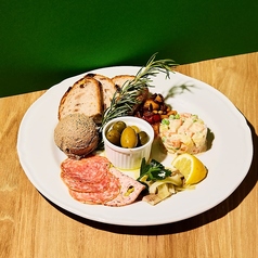 シェフの前菜盛り合わせ