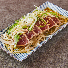 【高知×香川】鰹のカルパッチョ~オリーブ塩仕立て~