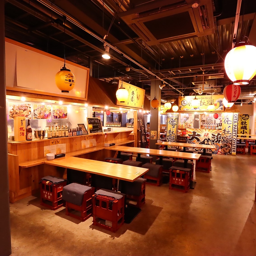 店内には様々なタイプのお席がございますので、お一人様から団体様までお気軽にご来店いただけます♪