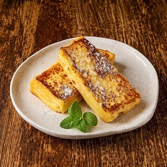 豆乳フレンチトースト/むらさきのミニぱふぇ