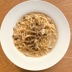 ポルチーニ茸のクリームパスタ