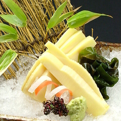 <京都樫原産＞白子筍お造り