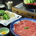 料理メニュー写真&nbsp;京野菜と松阪肉のすき焼