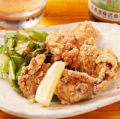 鶏もも肉の塩唐揚げ