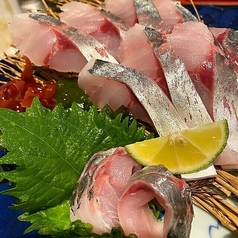 鐘崎産　玄ちゃんアジ刺