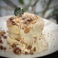 ピーカンバターナッツのパンケーキ