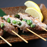 定番人気！！”アスパラベーコン串”