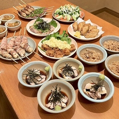 炭火焼鳥 いいかげんやのコース写真