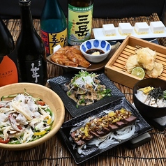 九州とり天と焼酎ハイボール ごすけのコース写真